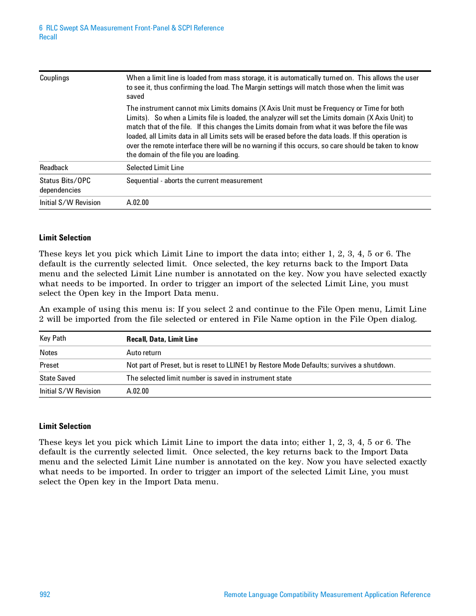 Agilent Technologies Signal Analyzer N9030a User Manual | Page 992 / 1466