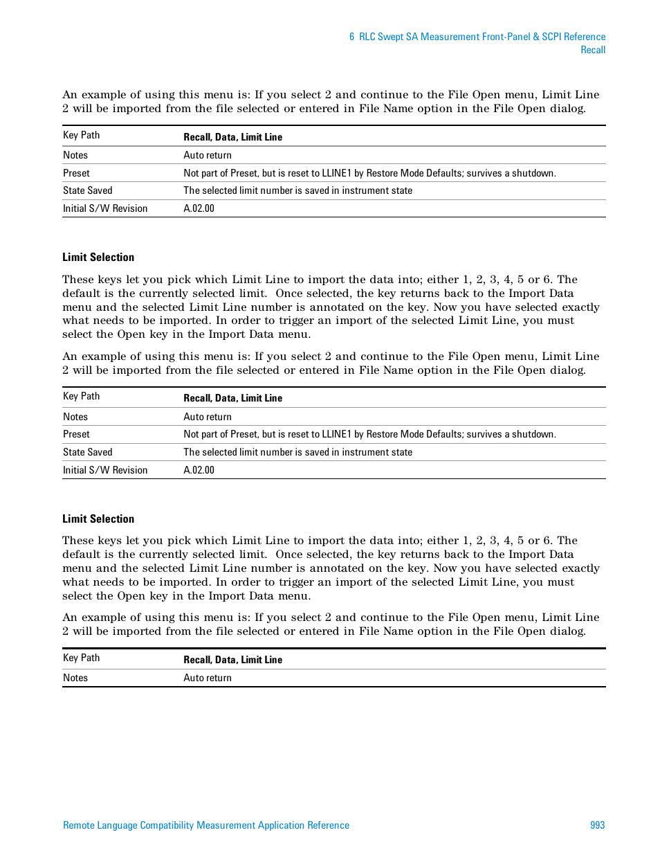 Agilent Technologies Signal Analyzer N9030a User Manual | Page 993 / 1466