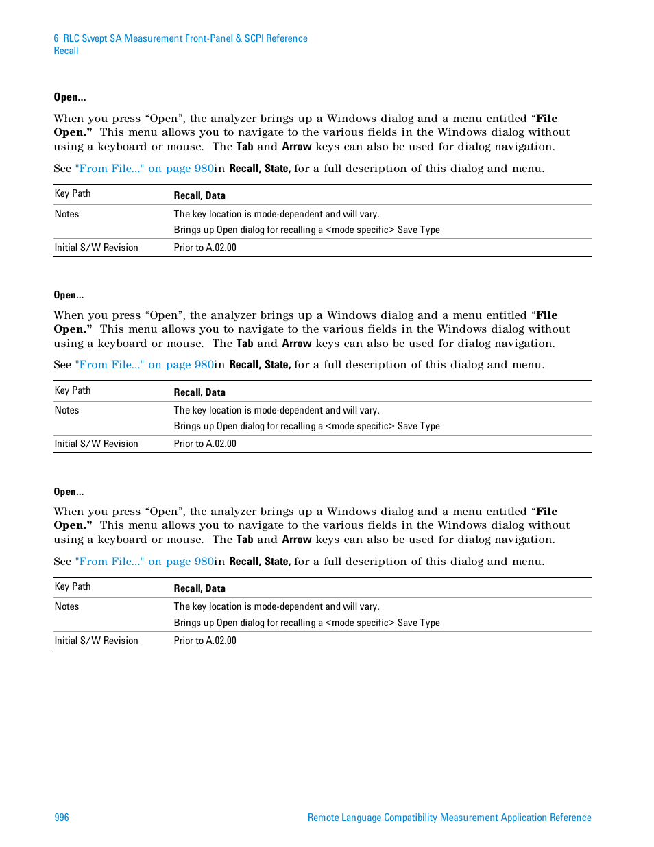 Agilent Technologies Signal Analyzer N9030a User Manual | Page 996 / 1466