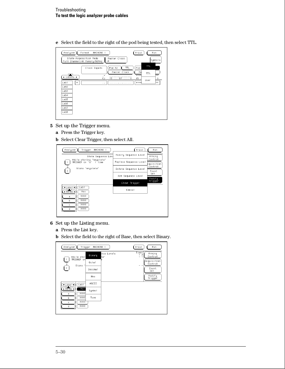 Agilent Technologies 01664-97005 User Manual | Page 118 / 164