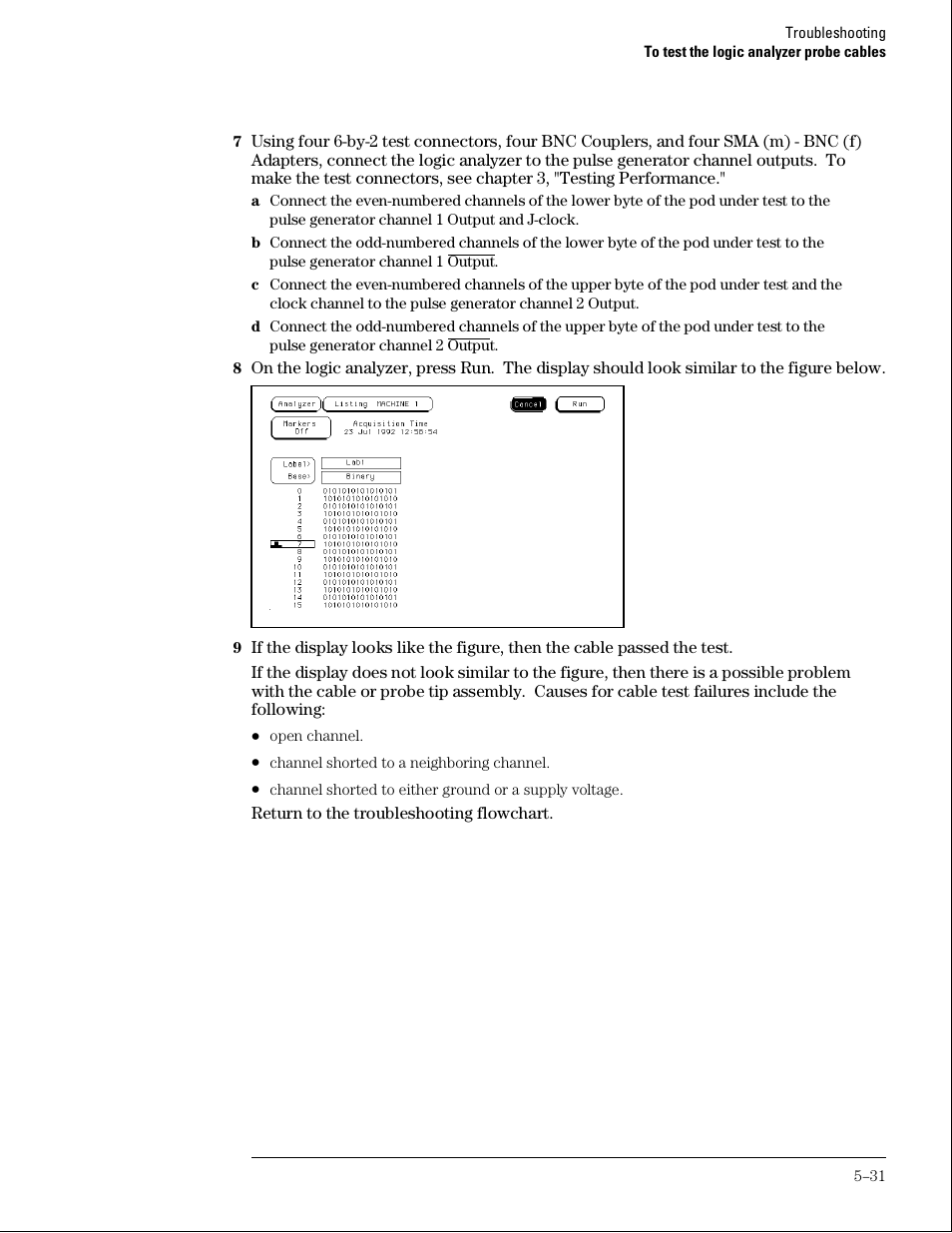 Agilent Technologies 01664-97005 User Manual | Page 119 / 164