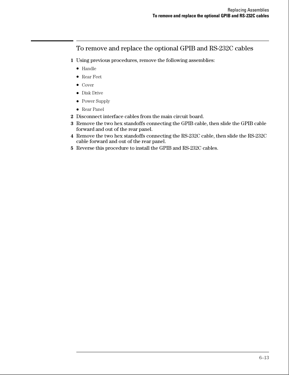 Agilent Technologies 01664-97005 User Manual | Page 133 / 164