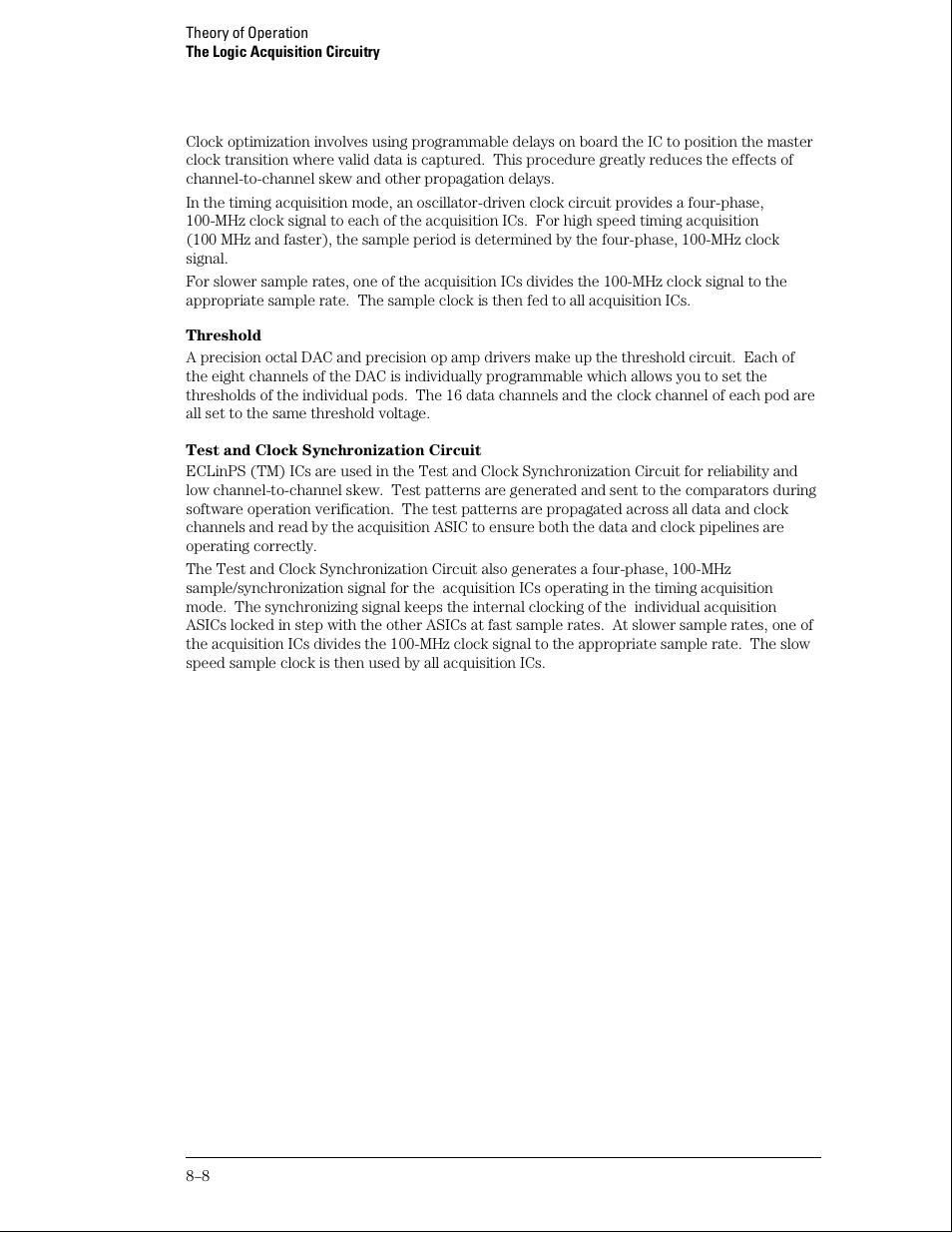 Agilent Technologies 01664-97005 User Manual | Page 150 / 164