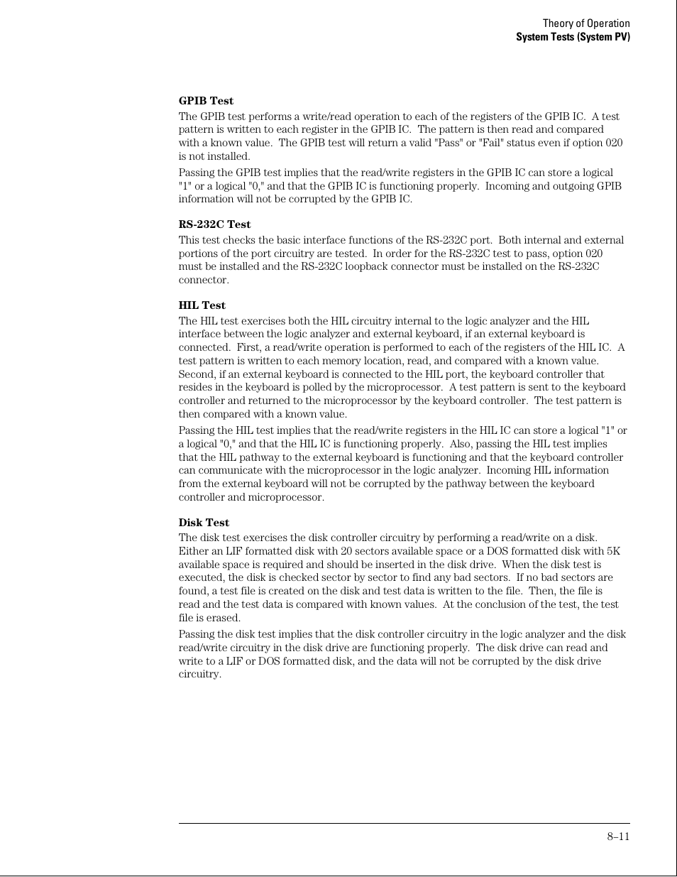 Agilent Technologies 01664-97005 User Manual | Page 153 / 164