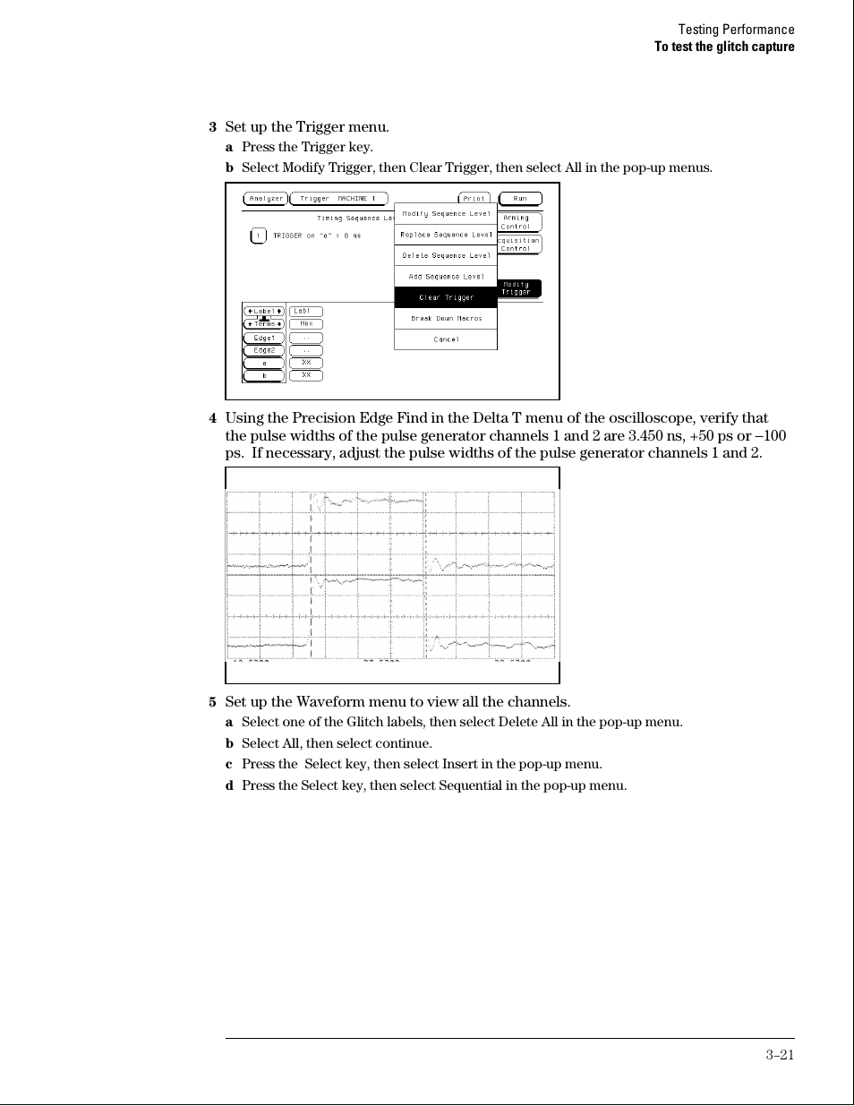 Agilent Technologies 01664-97005 User Manual | Page 43 / 164