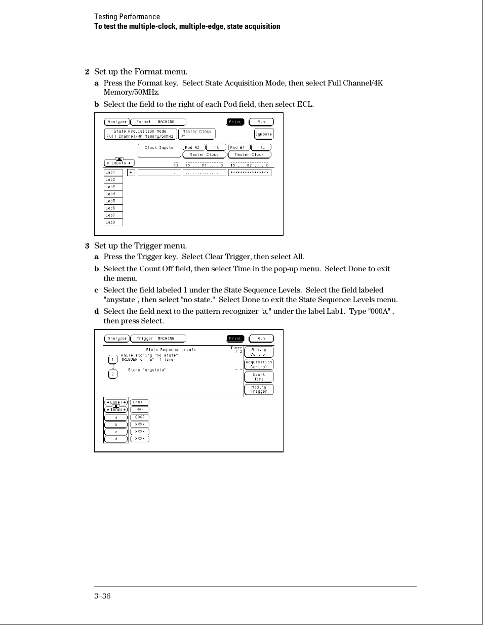 Agilent Technologies 01664-97005 User Manual | Page 58 / 164