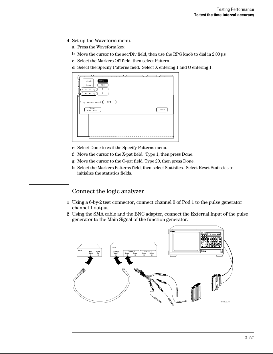 Connect the logic analyzer | Agilent Technologies 01664-97005 User Manual | Page 79 / 164