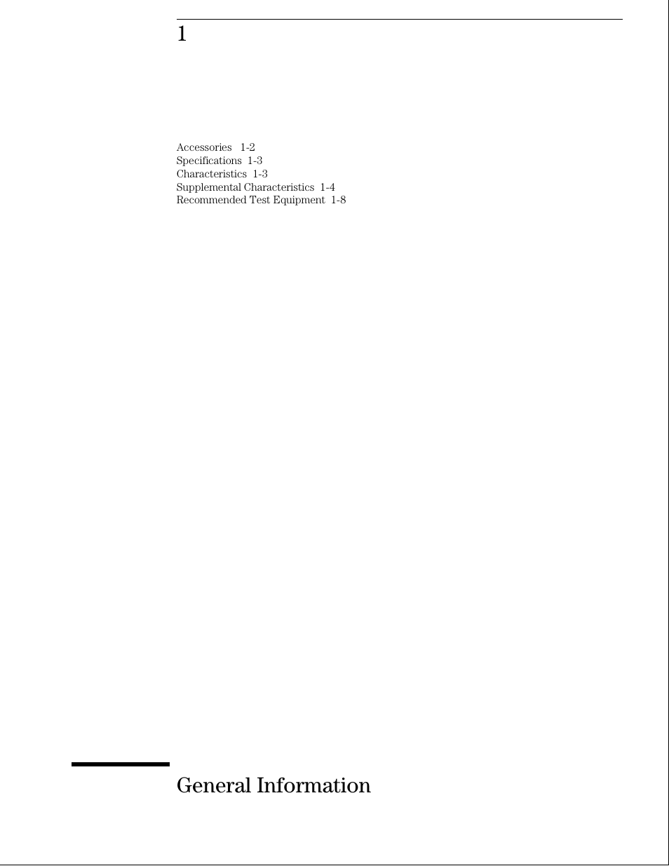 General information | Agilent Technologies 01664-97005 User Manual | Page 9 / 164