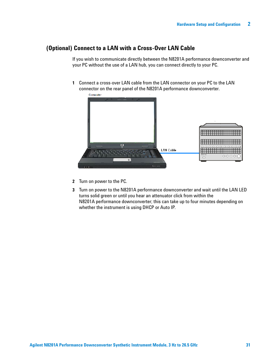 Agilent Technologies N8201A User Manual | Page 35 / 122