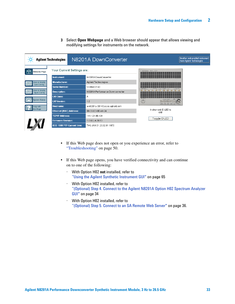 Agilent Technologies N8201A User Manual | Page 37 / 122