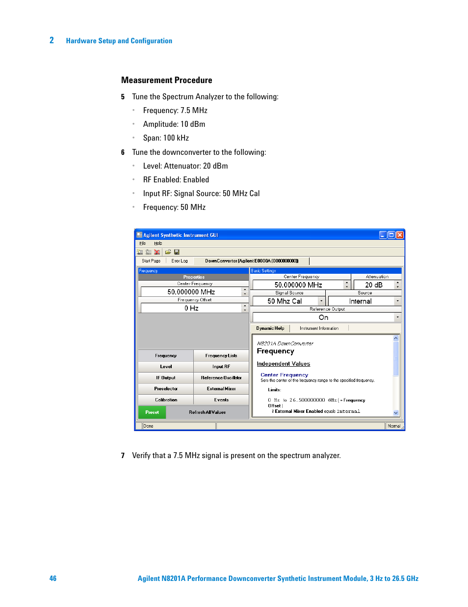 Agilent Technologies N8201A User Manual | Page 50 / 122