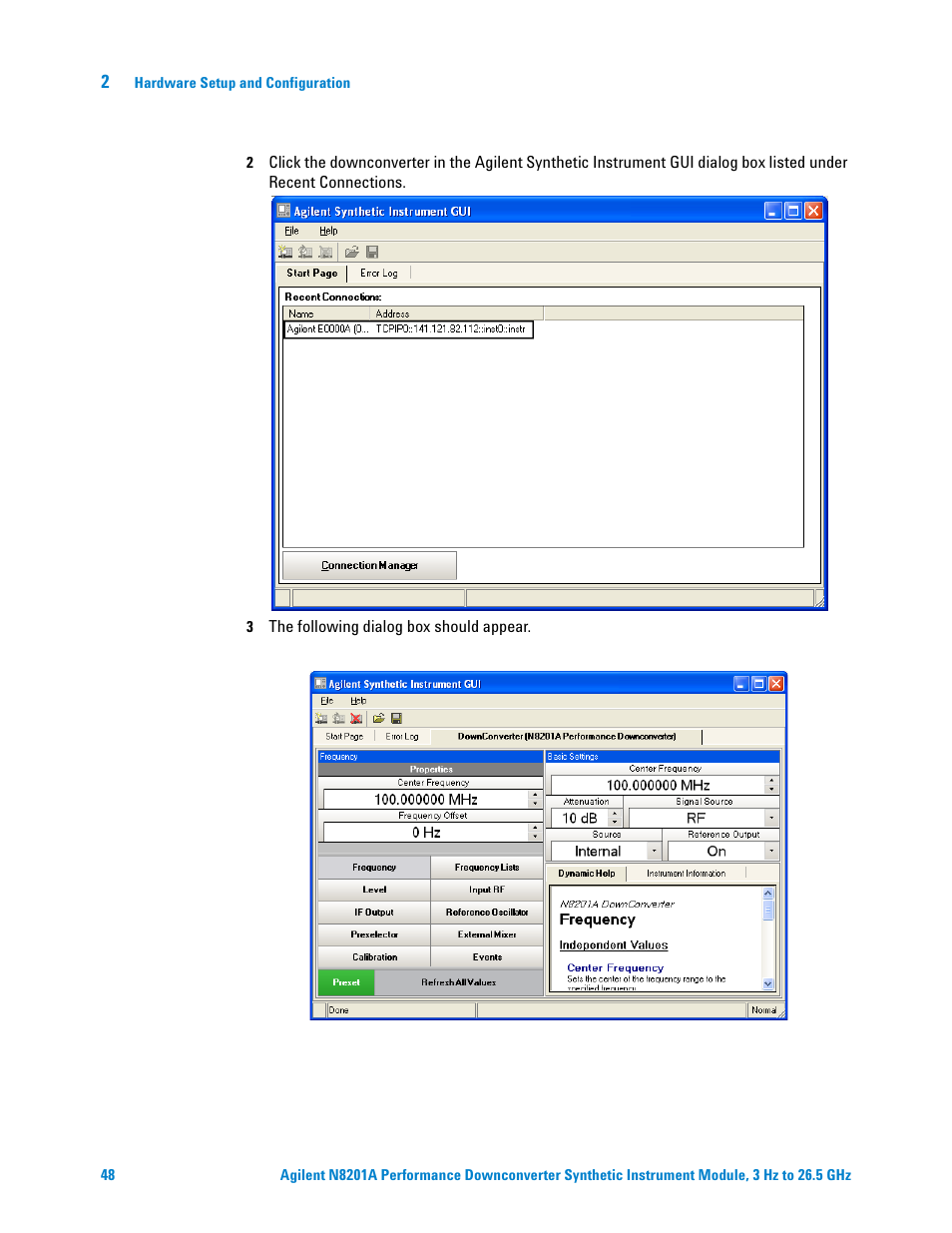 Agilent Technologies N8201A User Manual | Page 52 / 122