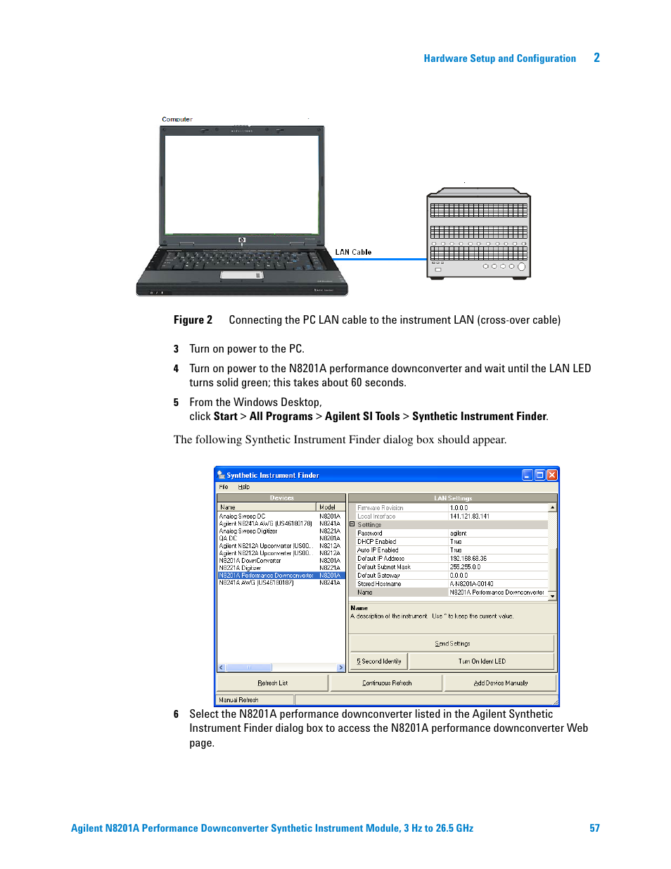 Agilent Technologies N8201A User Manual | Page 61 / 122