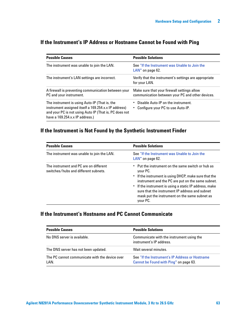 Agilent Technologies N8201A User Manual | Page 67 / 122