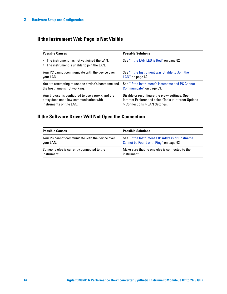 Agilent Technologies N8201A User Manual | Page 68 / 122