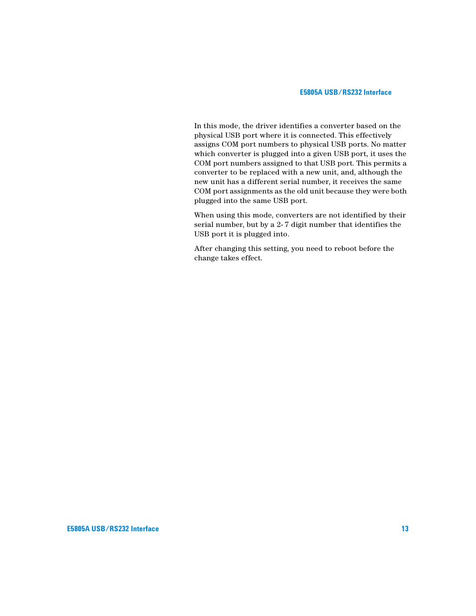 Agilent Technologies E5805A User Manual | Page 17 / 47