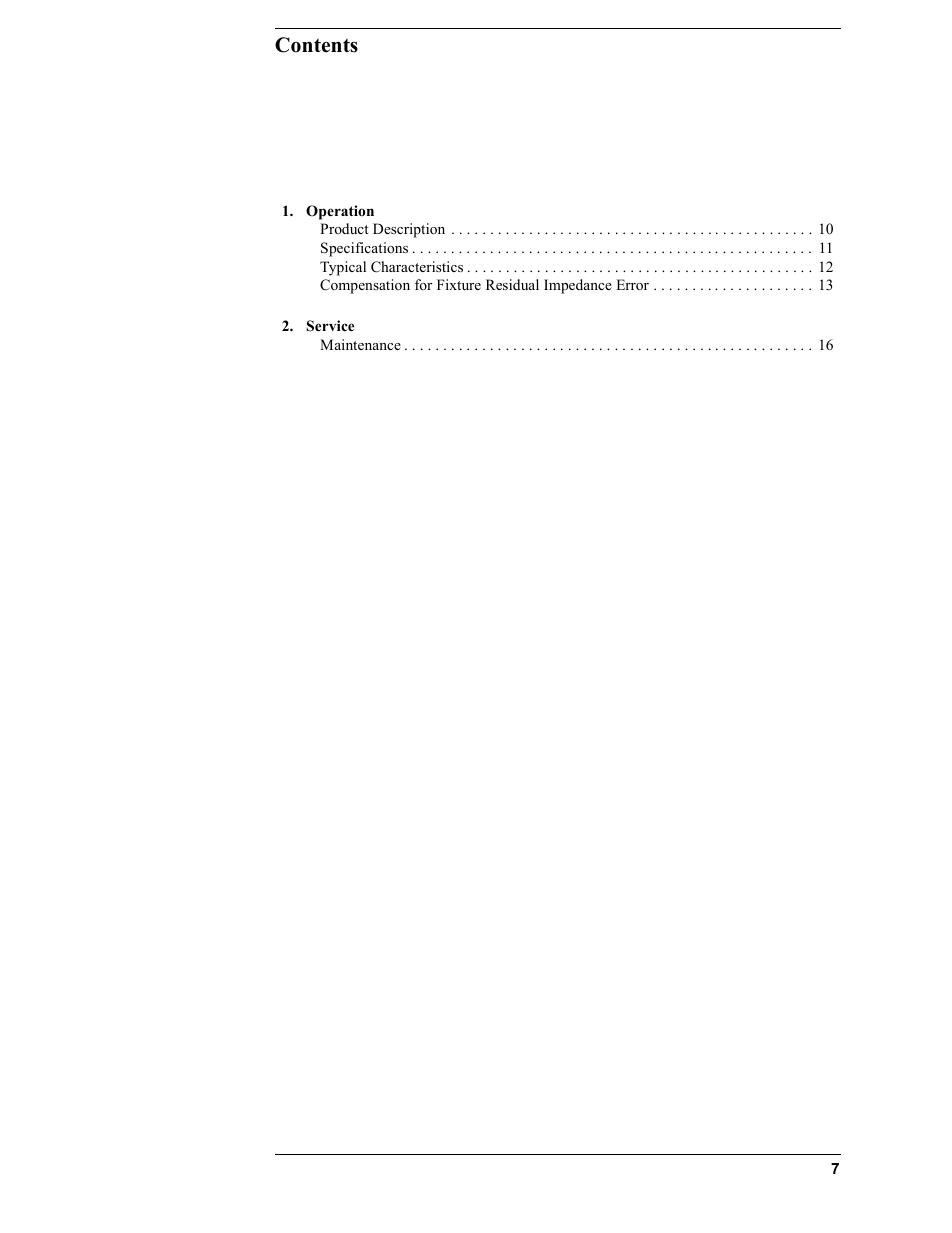 Agilent Technologies 16048A User Manual | Page 7 / 21