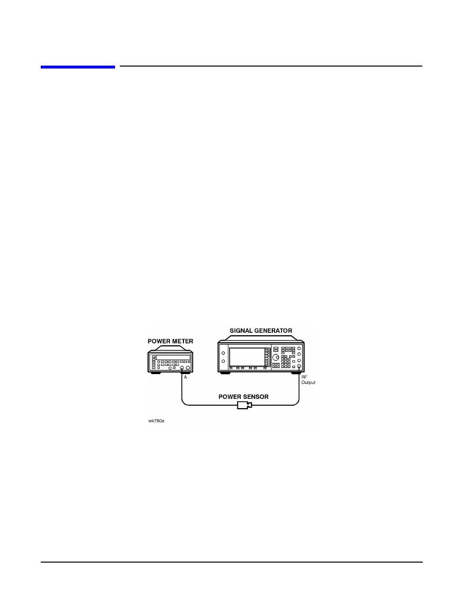 Power level accuracy, high power calibration, Description, Required test equipment | Procedure, Power level accuracy, high power calibration -34, Description -34, Required test equipment -34, Procedure -34 | Agilent Technologies E4438C User Manual | Page 126 / 140