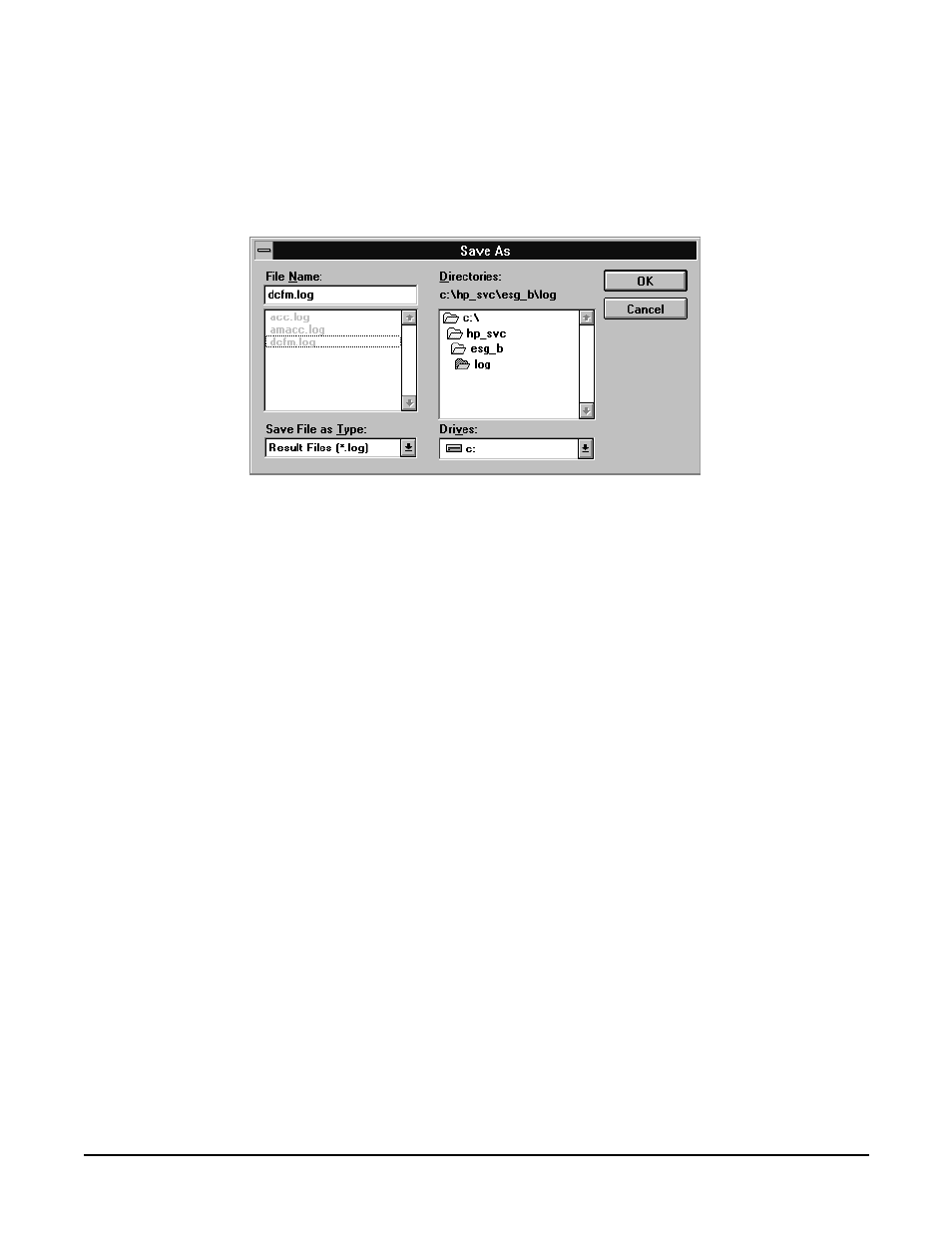 Defining the location where test results are saved | Agilent Technologies E4438C User Manual | Page 36 / 140