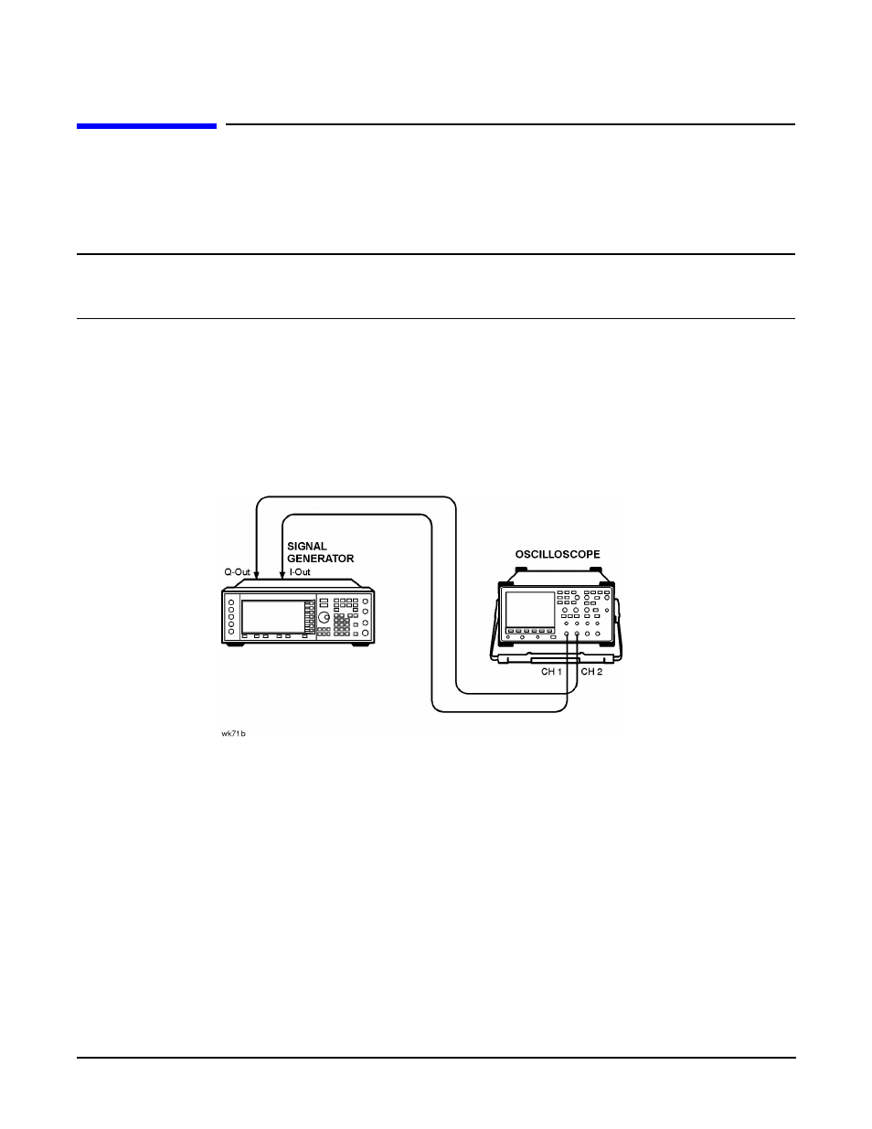 Dual arbitrary waveform generator check, Recommended equipment, Equipment setup | Procedure, Dual arbitrary waveform generator check -39, Recommended equipment -39, Equipment setup -39, Procedure -39 | Agilent Technologies E4438C User Manual | Page 87 / 140