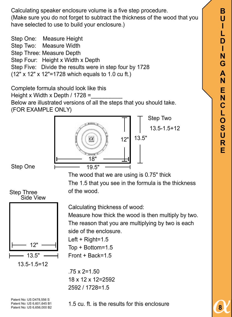 Alphasonik ALPHA 800 PSW815E User Manual | Page 9 / 20