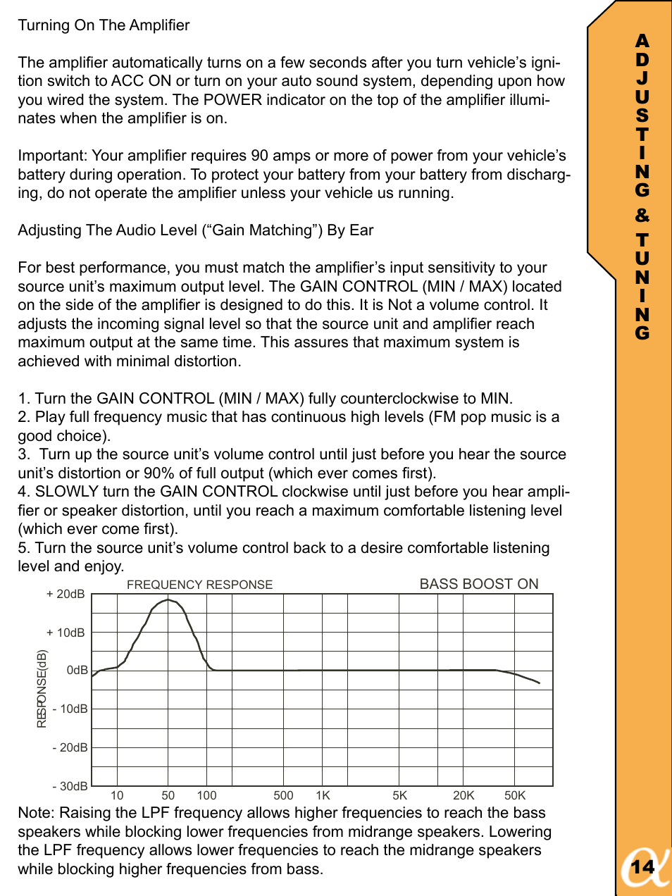 Alphasonik R PMA600HCE User Manual | Page 15 / 20