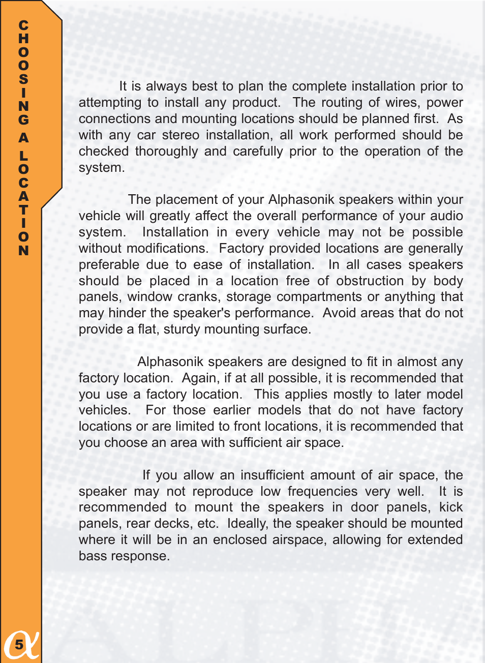 Alphasonik PFZ692E User Manual | Page 6 / 16