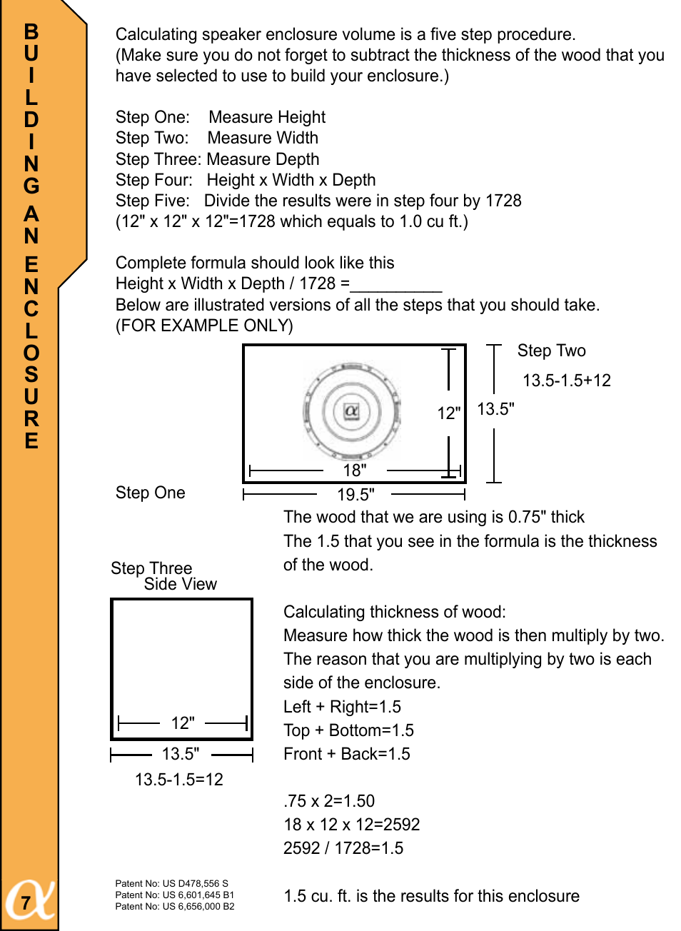 Alphasonik ALPHA 100 PSW112E User Manual | Page 8 / 20