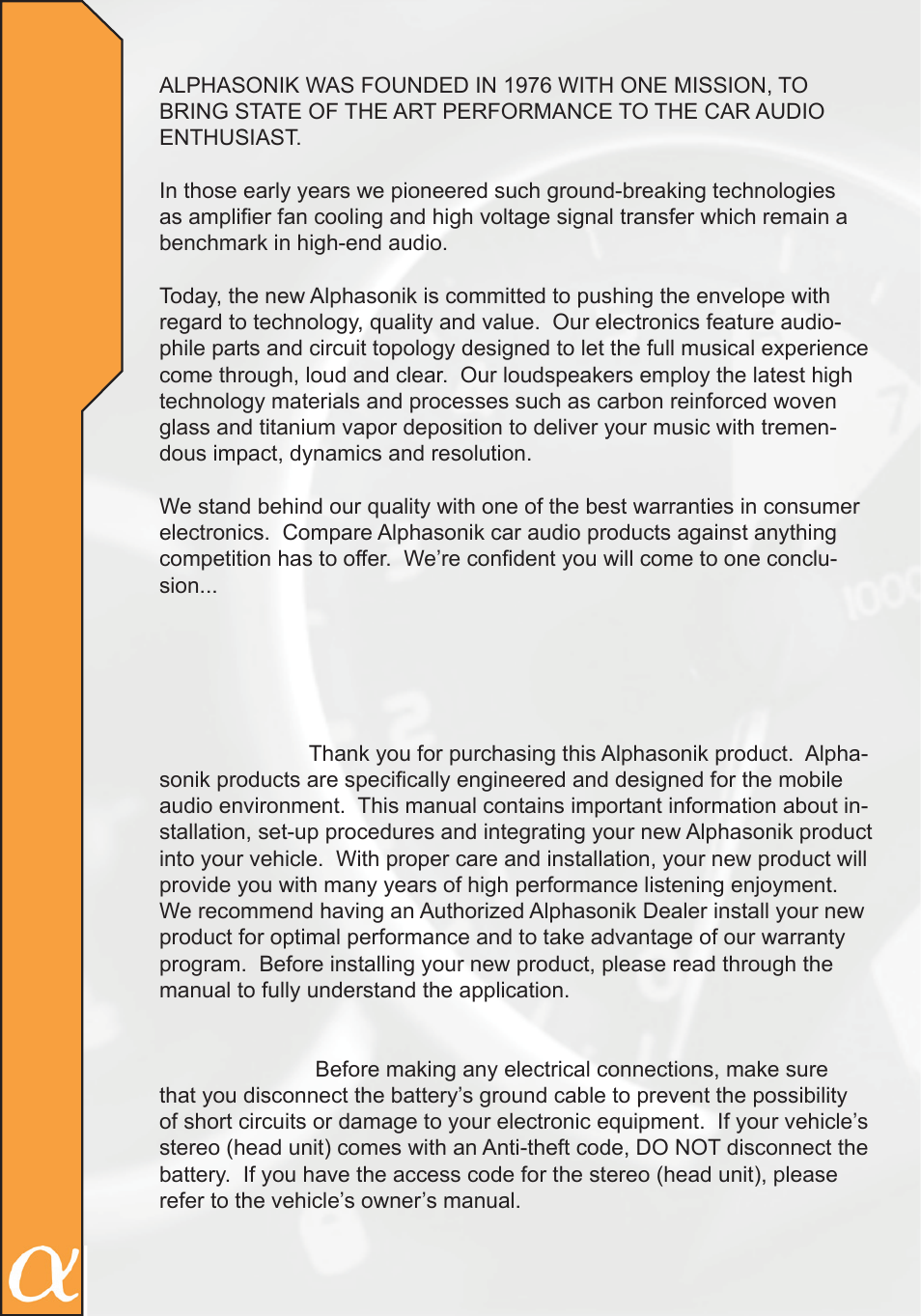Alphasonik PCP15LDE User Manual | Page 2 / 8