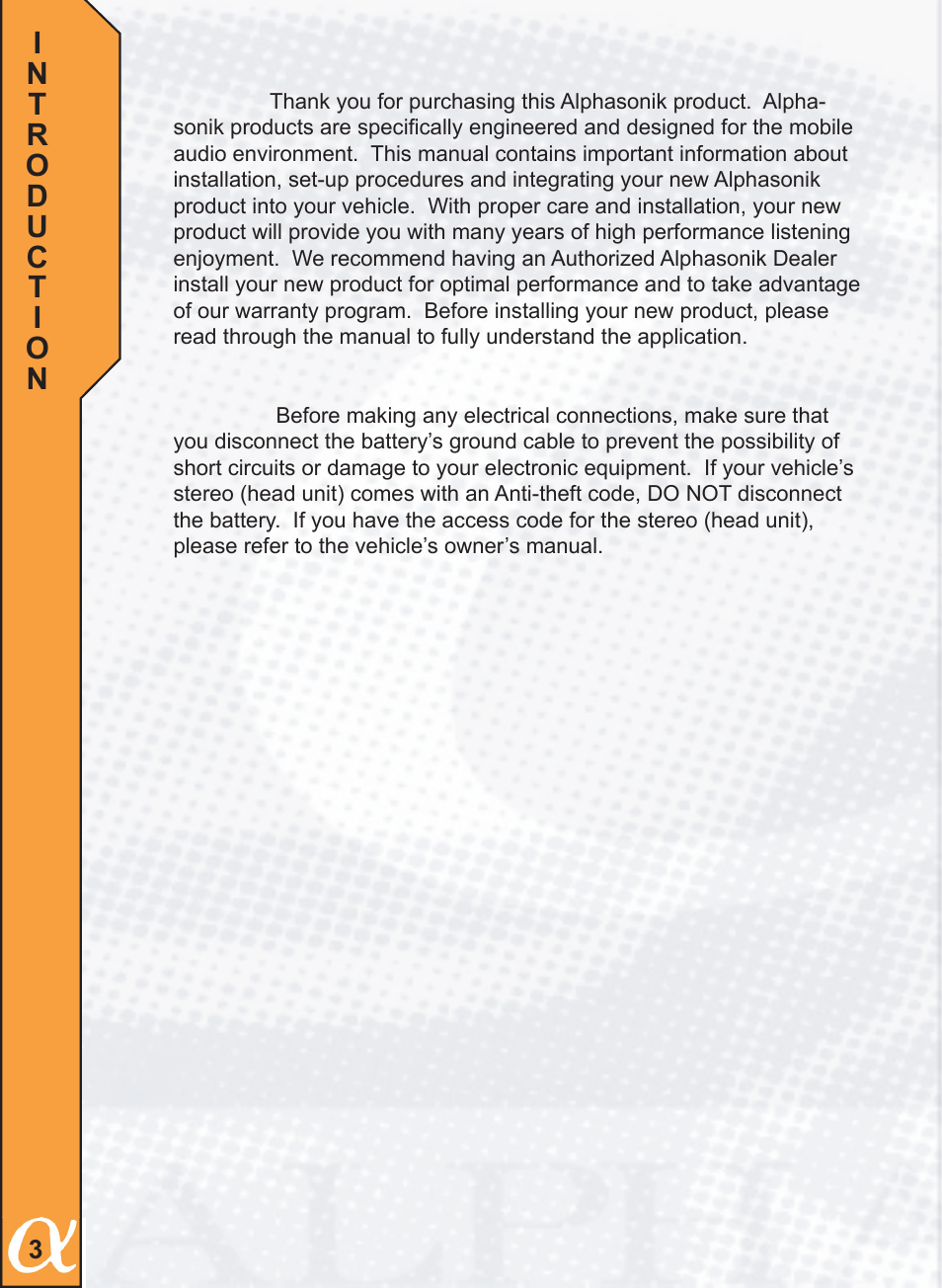Alphasonik PTZ25TE User Manual | Page 4 / 20