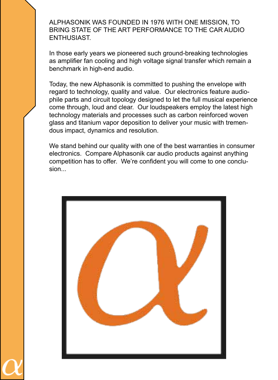 Alphasonik ALPHA 300 SERIES PSW310X User Manual | Page 2 / 20