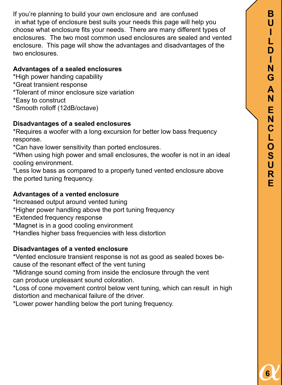 Alphasonik ALPHA 300 SERIES PSW310X User Manual | Page 7 / 20