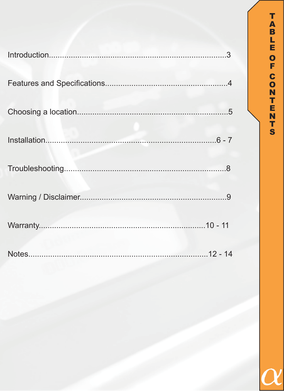 Alphasonik PBAT10E User Manual | Page 3 / 16