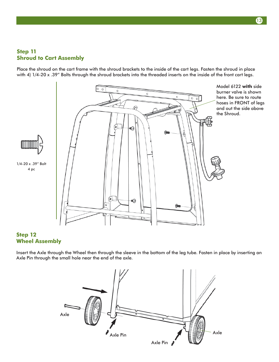 Aussie VANTAGE 6122S8X641 User Manual | Page 13 / 40