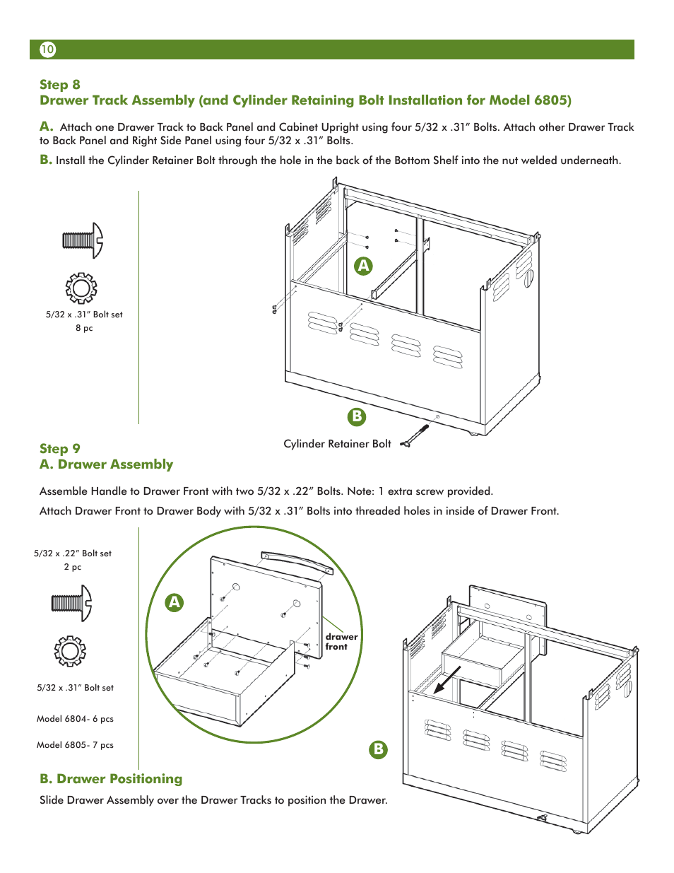 Aussie VANTAGE 6804 User Manual | Page 10 / 40