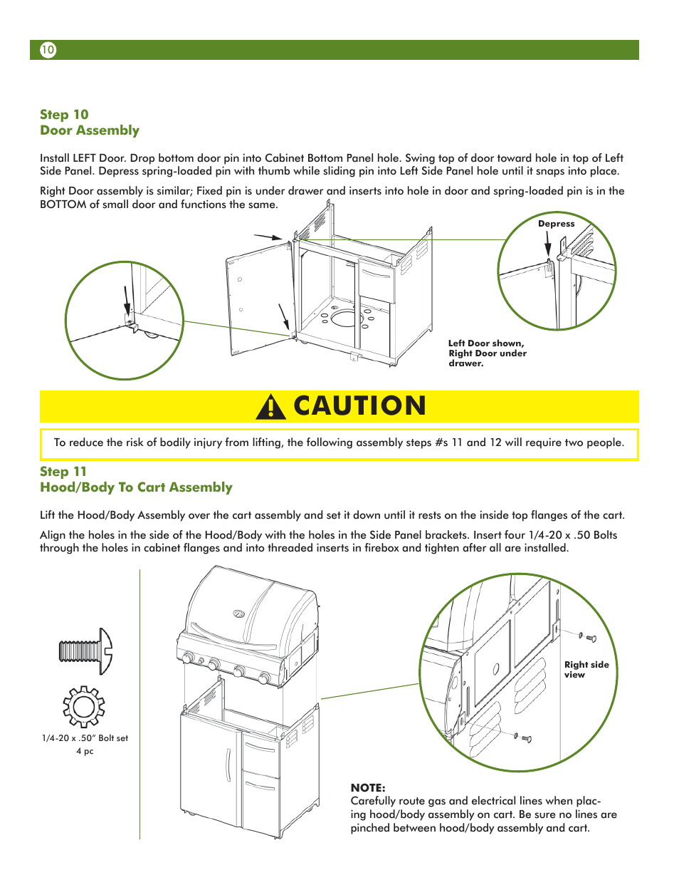 Caution | Aussie 68R5A9SSS1 User Manual | Page 10 / 40