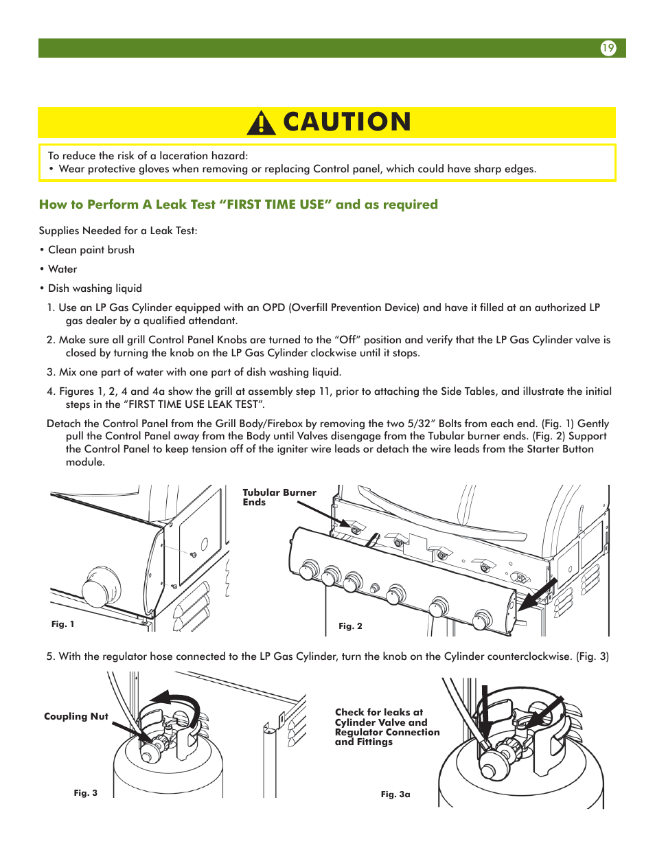 Caution | Aussie 68R5A9SSS1 User Manual | Page 19 / 40