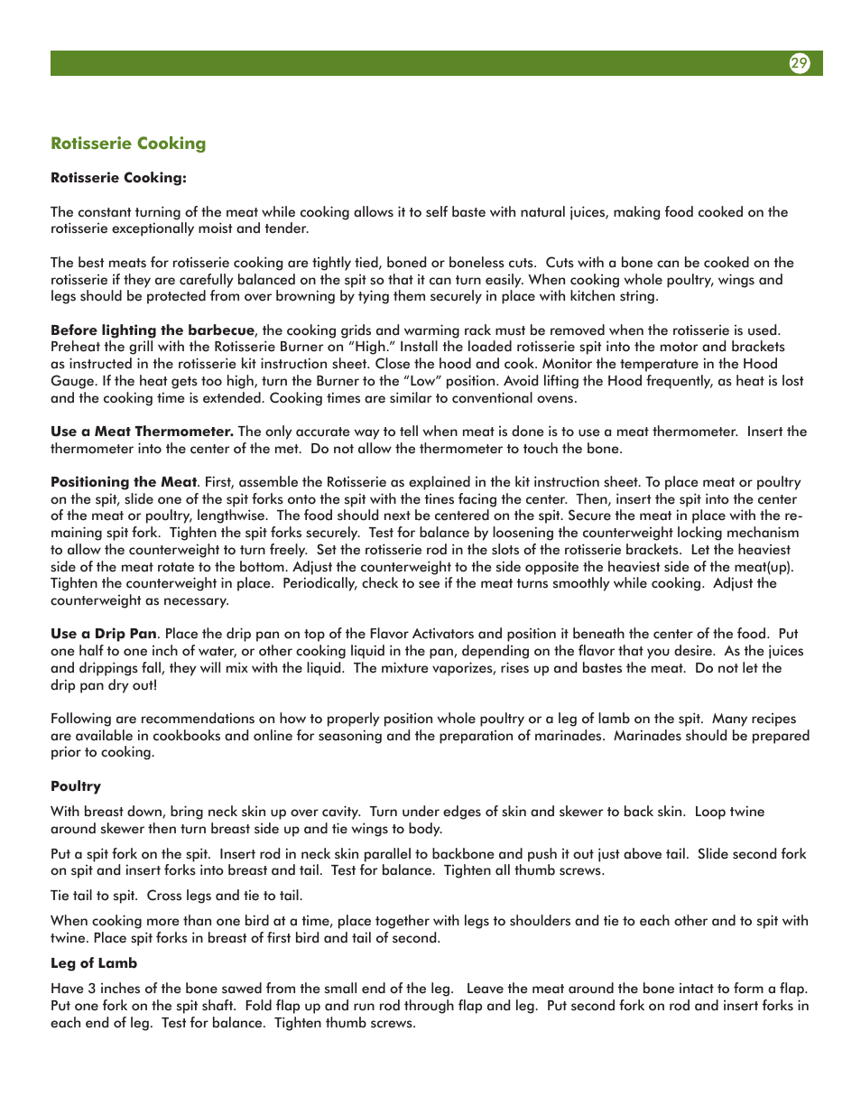 Aussie 68R5A9SSS1 User Manual | Page 29 / 40