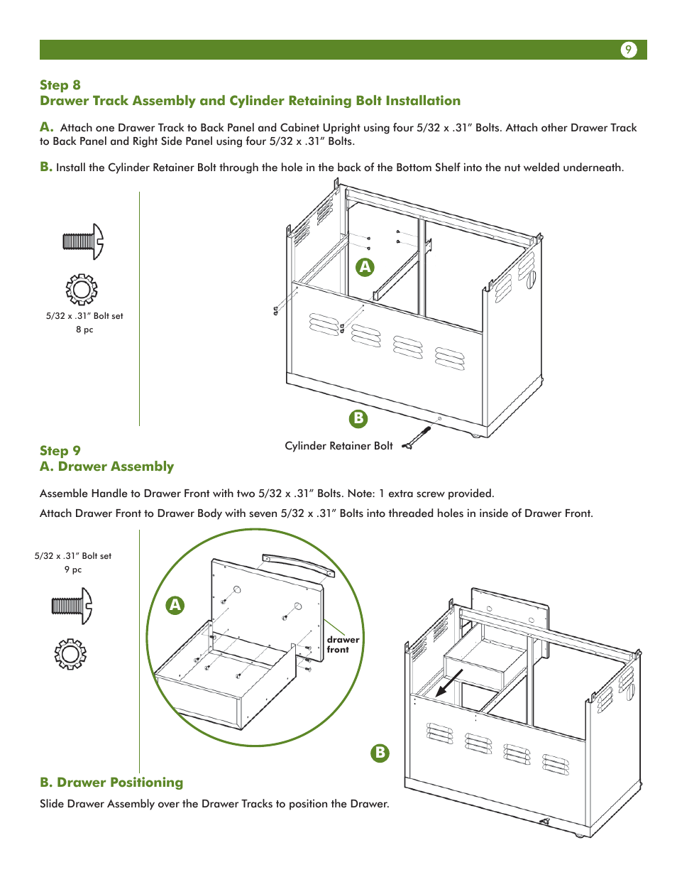 Aussie 68R5A9SSS1 User Manual | Page 9 / 40