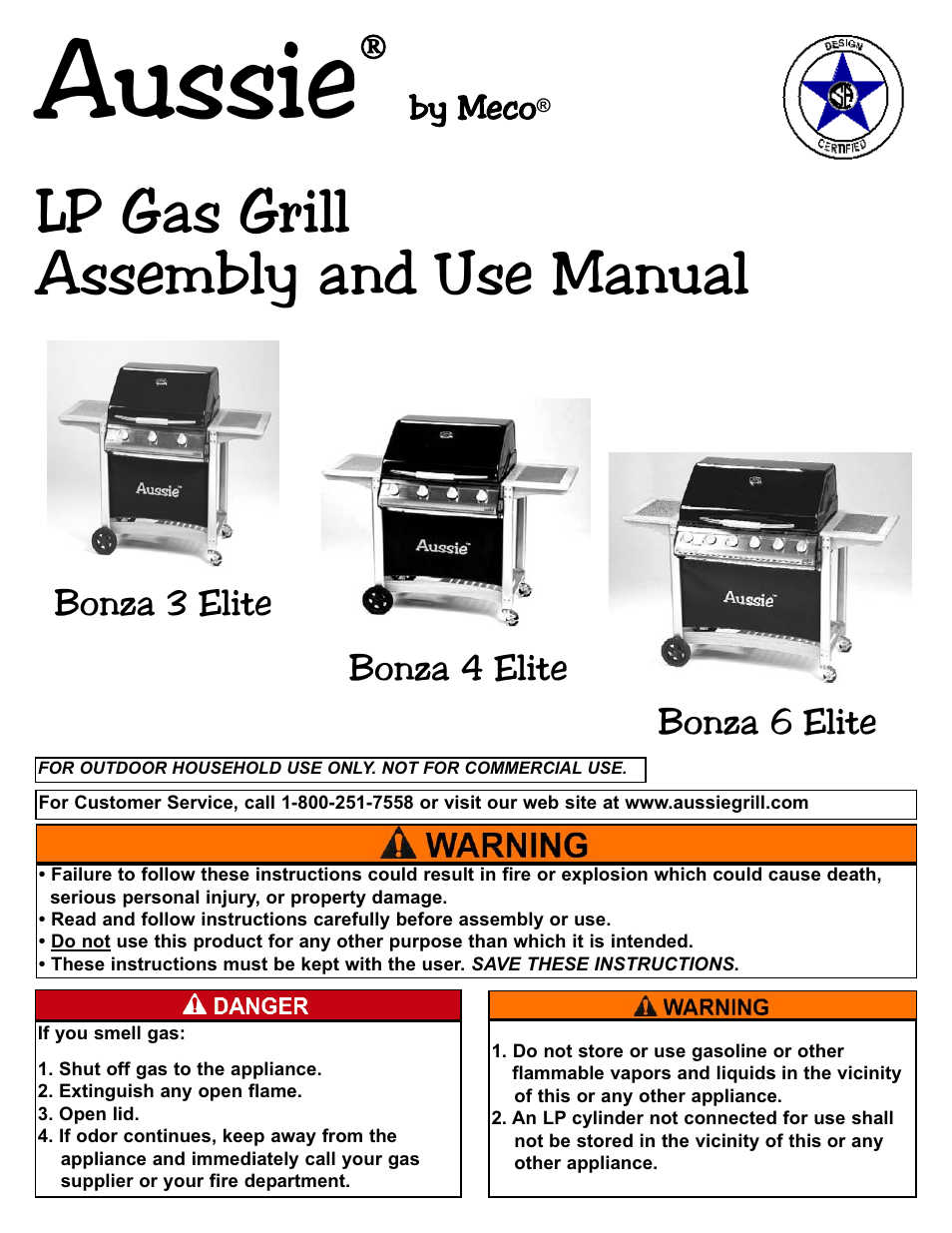 Aussie BONZA 3 ELITE User Manual | 25 pages