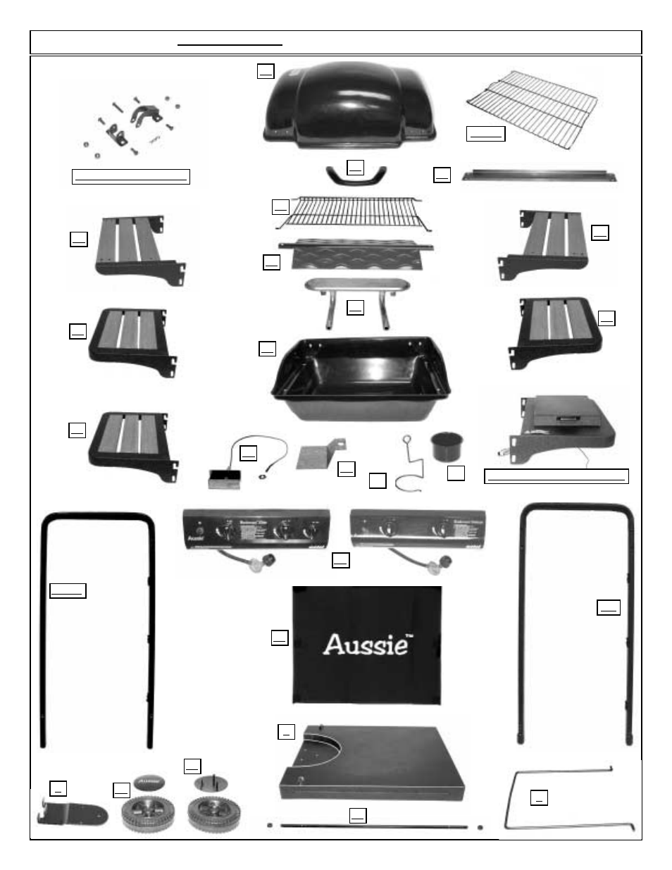 Parts diagram | Aussie Bushman User Manual | Page 5 / 40
