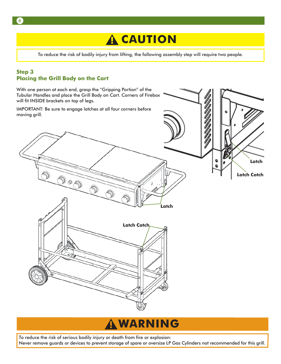 Warning, Caution | Aussie 69F6U00KS1 User Manual | Page 6 / 28