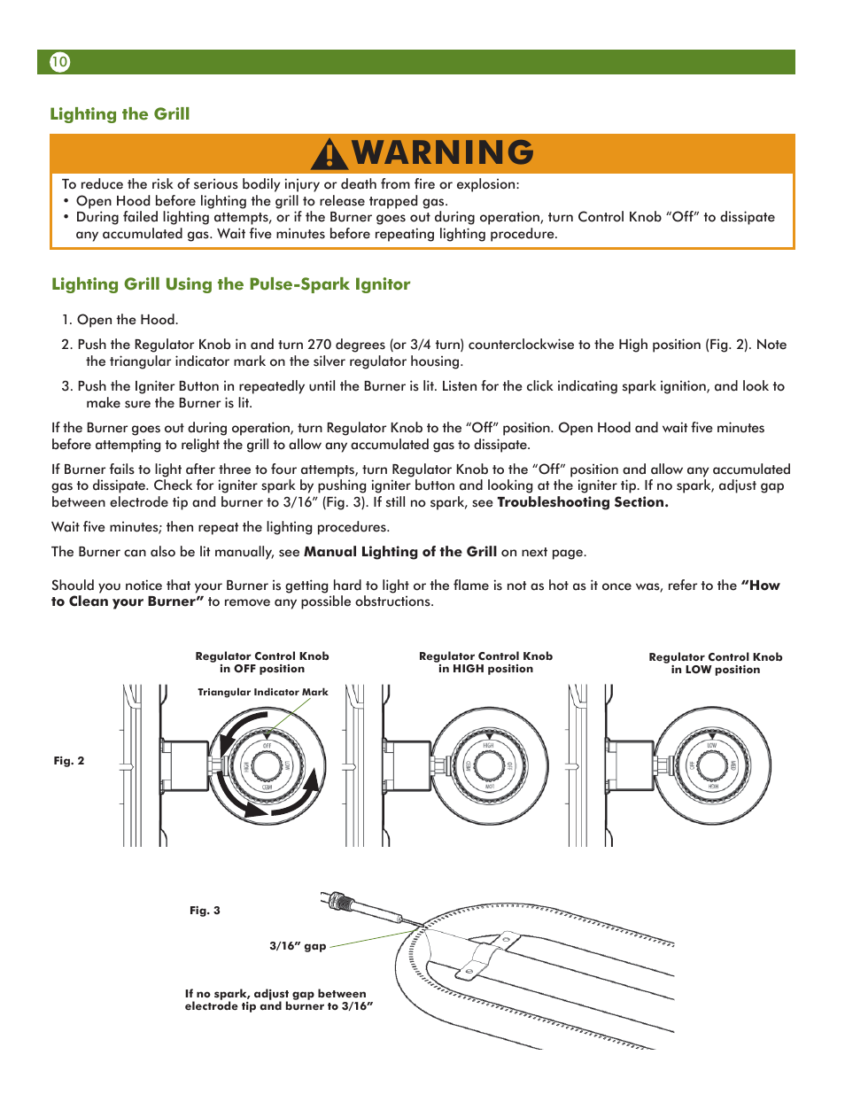 Warning | Aussie 6T01U00SS1 User Manual | Page 10 / 20