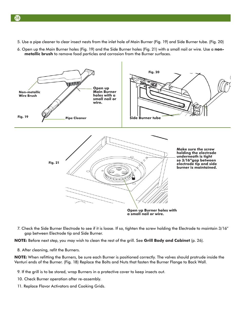 Aussie Vantage LP 6703T8DV31 User Manual | Page 28 / 36