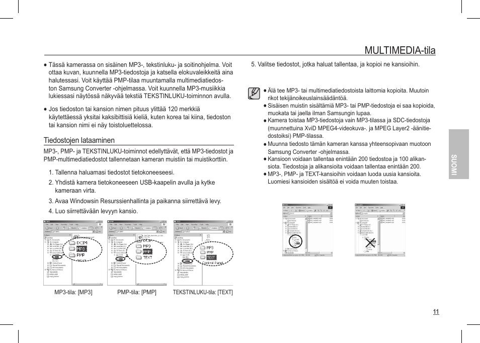 Multimedia-tila | Samsung I80 User Manual | Page 52 / 122