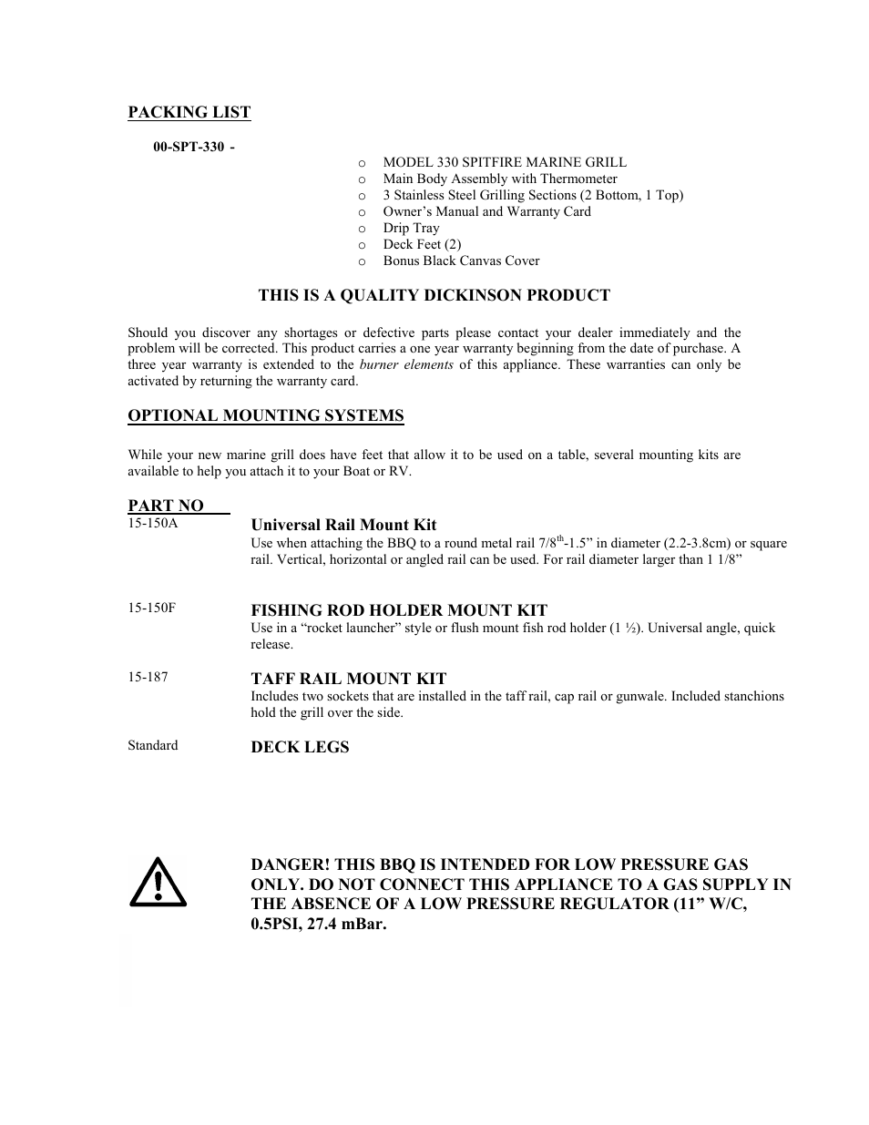 Aussie 330 User Manual | Page 2 / 8