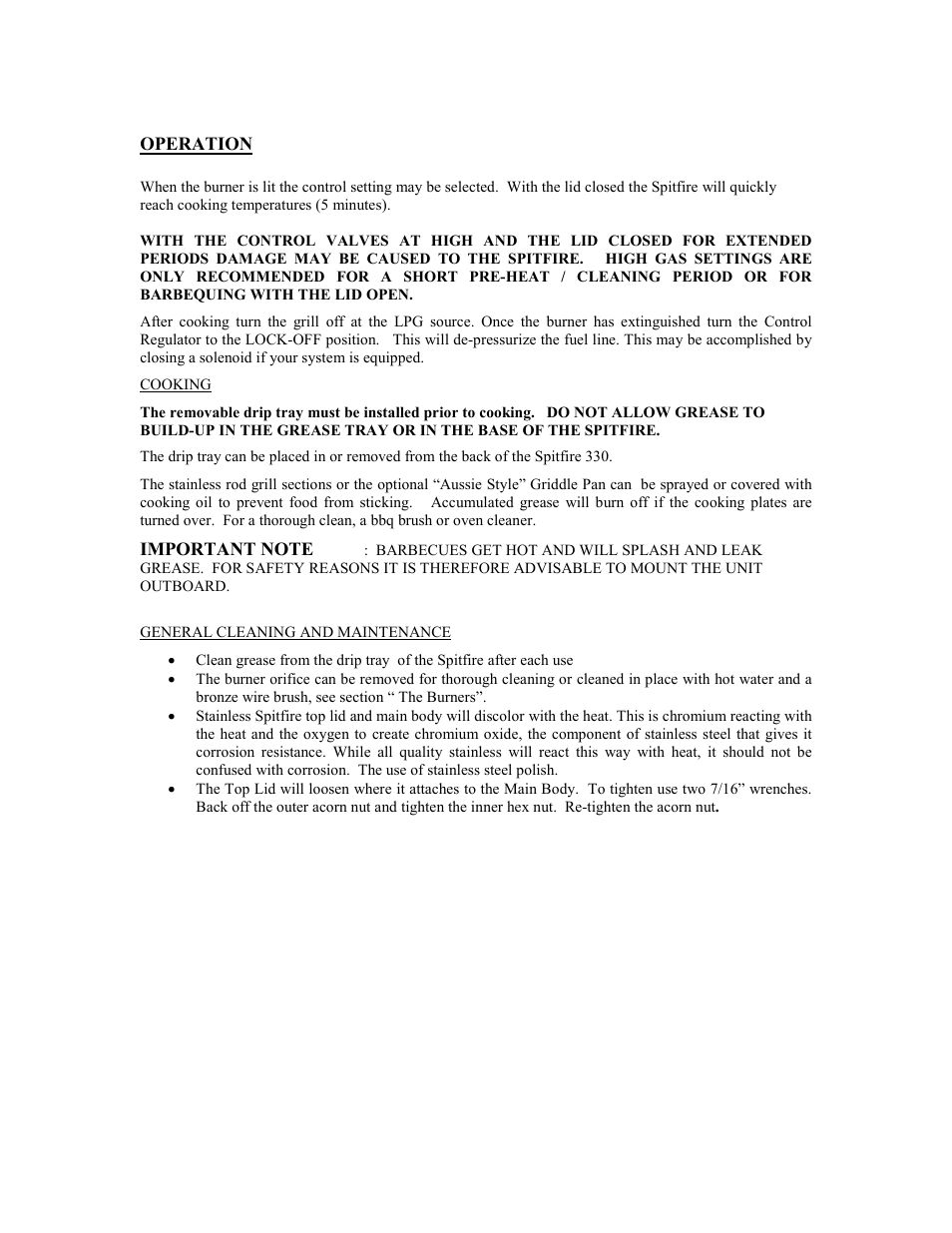 Aussie 330 User Manual | Page 6 / 8