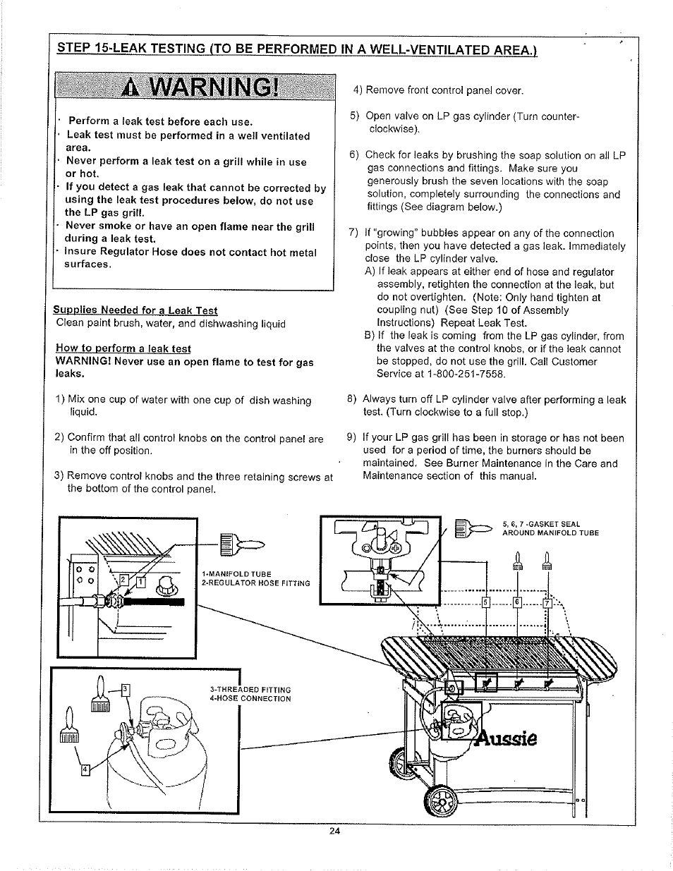 Aussie LP 7462 User Manual | Page 24 / 36