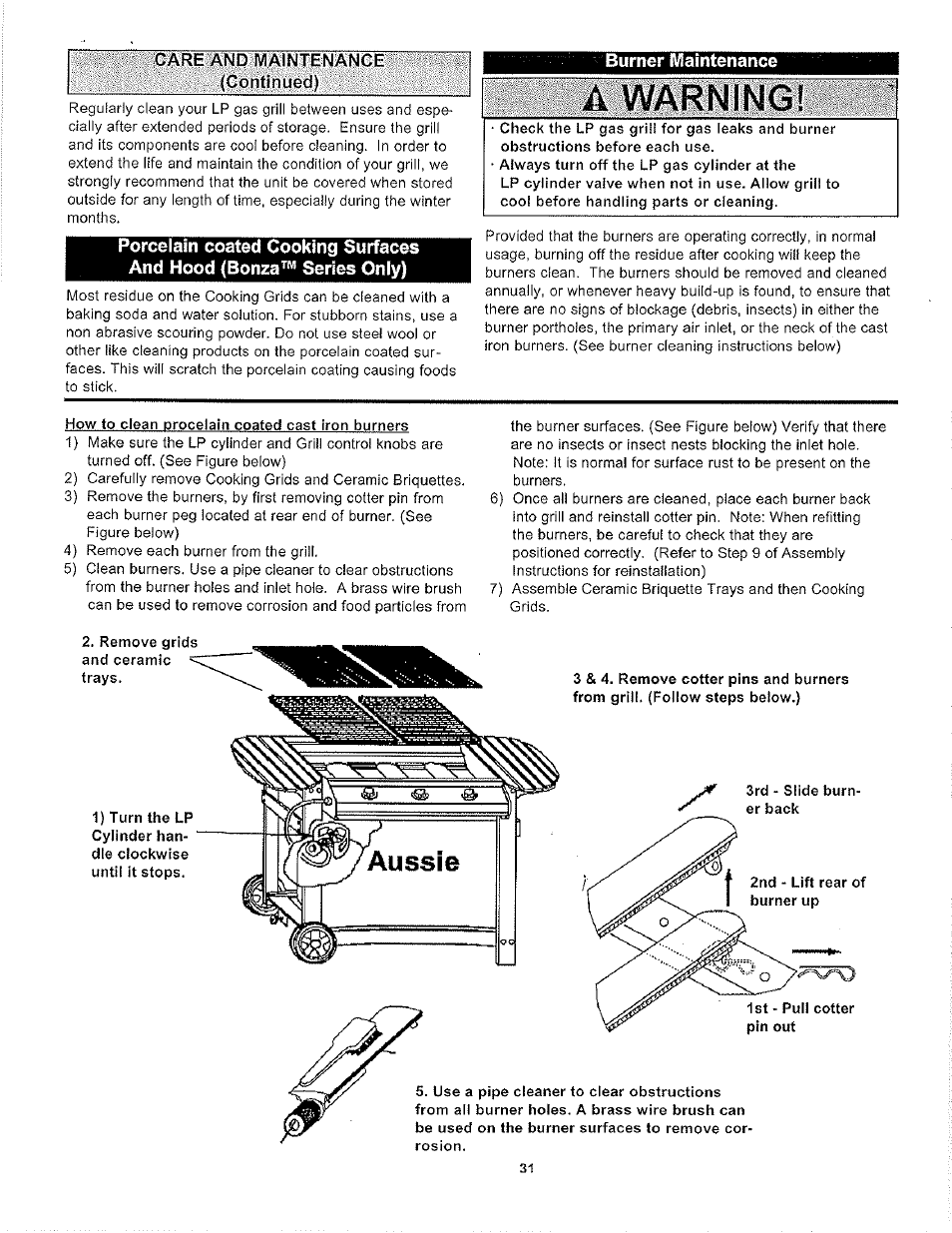 Aussie LP 7462 User Manual | Page 31 / 36