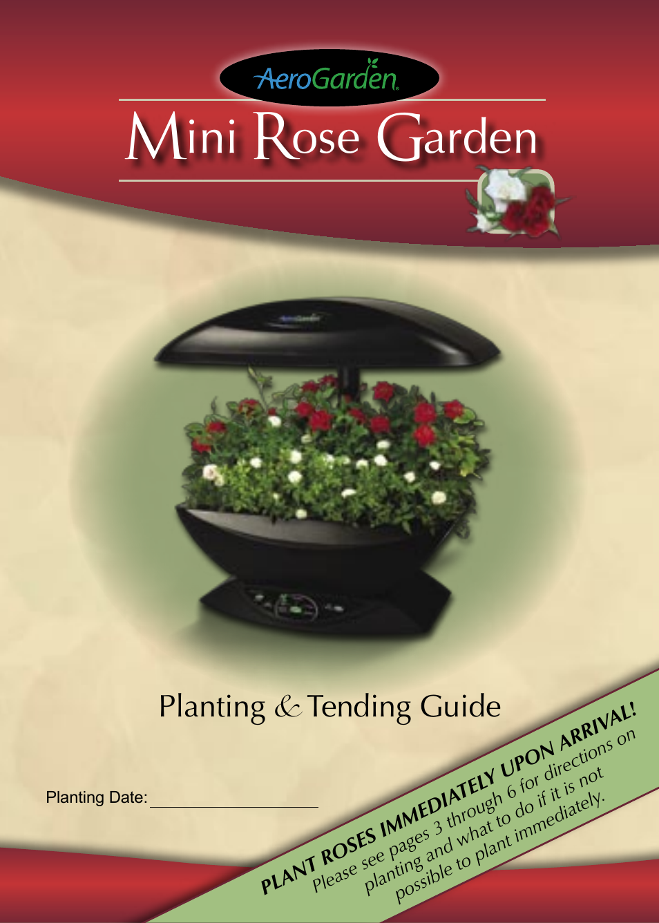 AeroGarden PRO100 User Manual | 24 pages